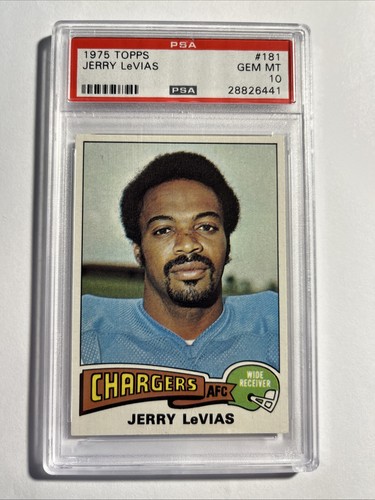 1975 topps jerry levias 181 - #181,
