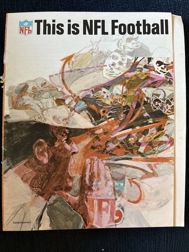 Vintage 1968 this nfl - 1968, is