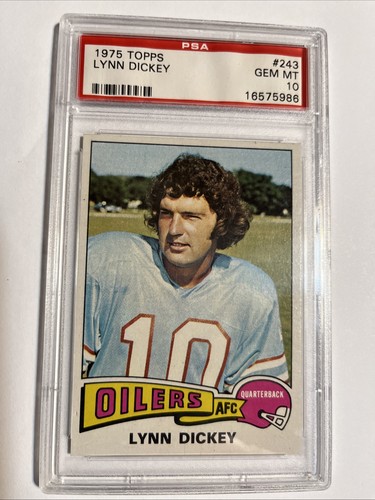 1975 topps lynn dickey - lynn, #243