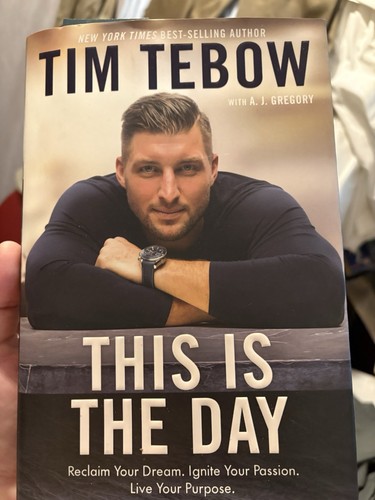 Tim tebow signed this is - tebow,