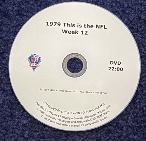 1979 this the nfl week - is,